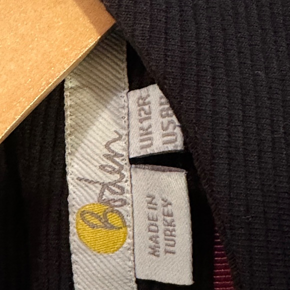 Boden Black Textured Fabric Women’s Dress - US8R - Picture 6 of 6